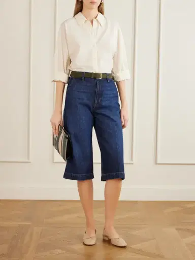 Frame The Culotte Knee-length Shorts | Thumbnail 2 Frame The Culotte Knee-length Shorts | Thumbnail 2