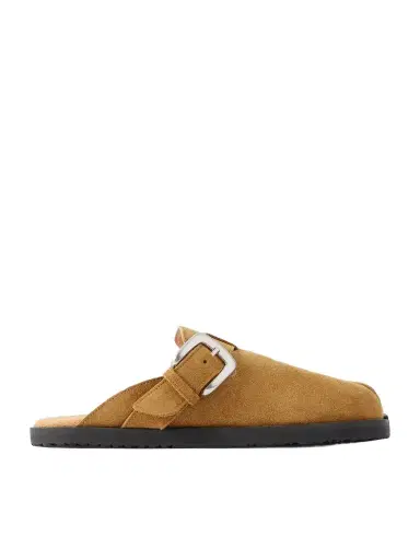 Maison Margiela Tabi Suede Clogs | Thumbnail 1 Maison Margiela Tabi Suede Clogs | Thumbnail 1