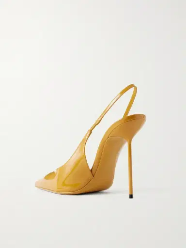 Paris Texas 105 Lidia Patent-leather Slingback Pumps | Thumbnail 3 Paris Texas 105 Lidia Patent-leather Slingback Pumps | Thumbnail 3