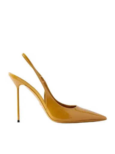 Paris Texas 105 Lidia Patent-leather Slingback Pumps | Thumbnail 1 Paris Texas 105 Lidia Patent-leather Slingback Pumps | Thumbnail 1