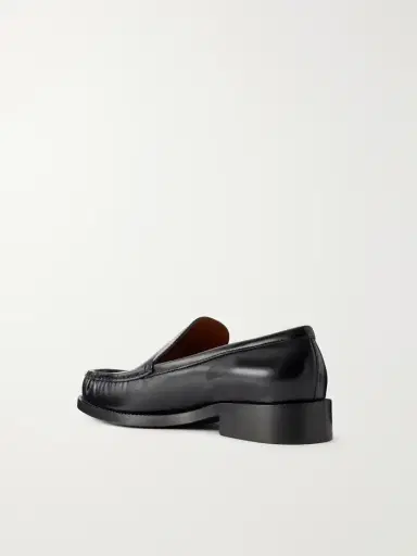 Acne Studios Boafer Debossed Leather Loafers | Thumbnail 3 Acne Studios Boafer Debossed Leather Loafers | Thumbnail 3