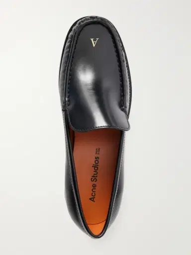 Acne Studios Boafer Debossed Leather Loafers | Thumbnail 6 Acne Studios Boafer Debossed Leather Loafers | Thumbnail 6