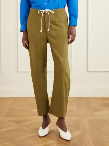 Jamie Haller The Rope Tie Cotton Wide-leg Pants | Thumbnail 3 Jamie Haller The Rope Tie Cotton Wide-leg Pants | Thumbnail 3