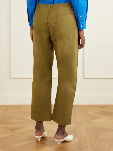 Jamie Haller The Rope Tie Cotton Wide-leg Pants | Thumbnail 4 Jamie Haller The Rope Tie Cotton Wide-leg Pants | Thumbnail 4