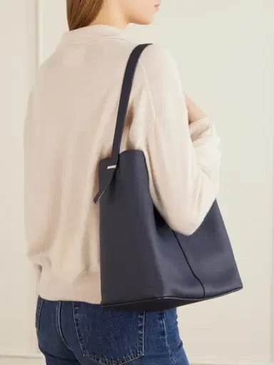 Métier Tilt 22 Textured-leather Shoulder Bag | Thumbnail 2 Métier Tilt 22 Textured-leather Shoulder Bag | Thumbnail 2