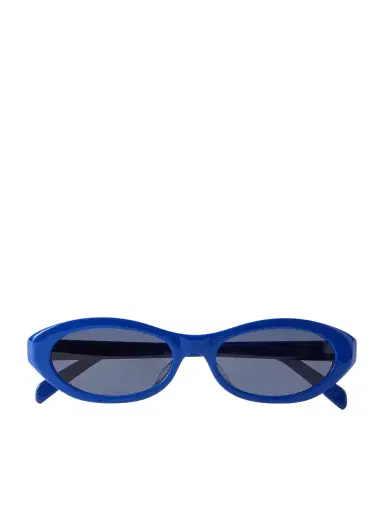CELINE Eyewear Triomphe Mini Oval-frame Acetate Sunglasses | Thumbnail 1 CELINE Eyewear Triomphe Mini Oval-frame Acetate Sunglasses | Thumbnail 1