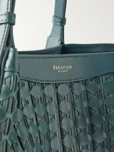 Serapian Secret Mosaico Leather Tote | Thumbnail 5 Serapian Secret Mosaico Leather Tote | Thumbnail 5