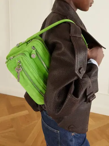 Acne Studios Camero Party Suede Shoulder Bag | Thumbnail 2 Acne Studios Camero Party Suede Shoulder Bag | Thumbnail 2