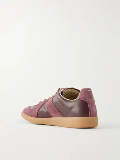 Maison Margiela Replica Suede And Leather Sneakers | Thumbnail 3 Maison Margiela Replica Suede And Leather Sneakers | Thumbnail 3