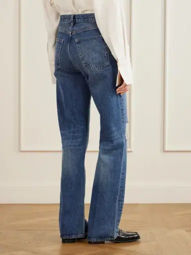 Frame The Vertical Distressed-detail Straight-leg Jeans | Thumbnail 4 Frame The Vertical Distressed-detail Straight-leg Jeans | Thumbnail 4