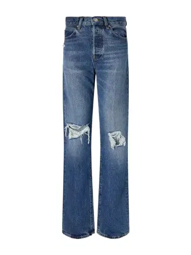 Frame The Vertical Distressed-detail Straight-leg Jeans | Thumbnail 1 Frame The Vertical Distressed-detail Straight-leg Jeans | Thumbnail 1