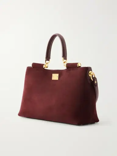 Dolce & Gabbana Vittoria Suede Tote | Thumbnail 4 Dolce & Gabbana Vittoria Suede Tote | Thumbnail 4