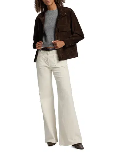 Nili Lotan Women's Cirque Suede Jacket | Thumbnail 2 Nili Lotan Women's Cirque Suede Jacket | Thumbnail 2