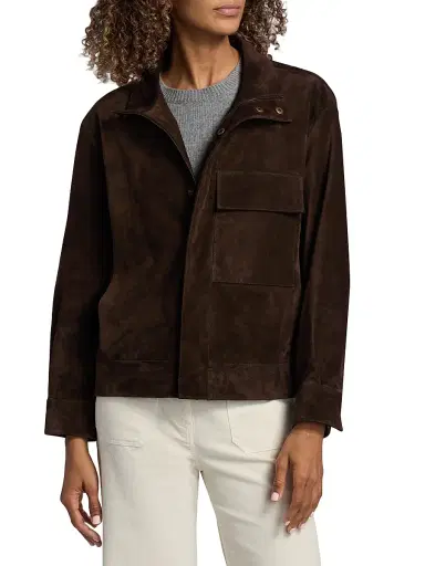 Nili Lotan Women's Cirque Suede Jacket | Thumbnail 3 Nili Lotan Women's Cirque Suede Jacket | Thumbnail 3