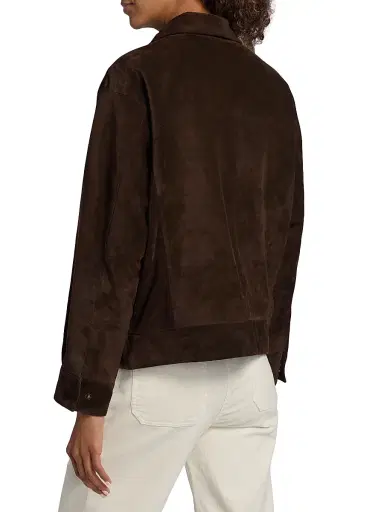 Nili Lotan Women's Cirque Suede Jacket | Thumbnail 5 Nili Lotan Women's Cirque Suede Jacket | Thumbnail 5