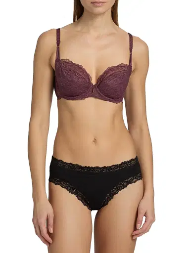 Chantelle Women's Lace Underwire Bra - Cardinal | Thumbnail 3 Chantelle Women's Lace Underwire Bra - Cardinal | Thumbnail 3