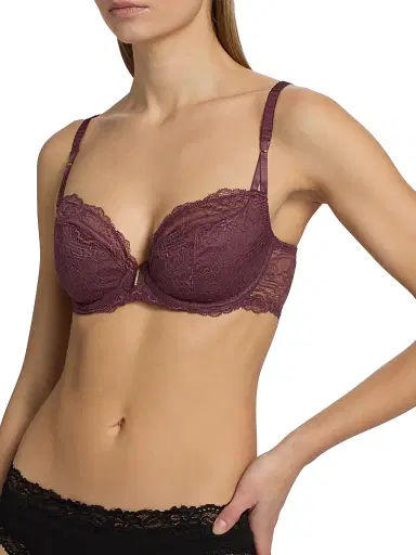 Chantelle Women's Lace Underwire Bra - Cardinal | Thumbnail 5 Chantelle Women's Lace Underwire Bra - Cardinal | Thumbnail 5