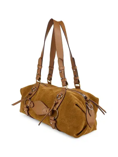 Isabel Marant Women's Tilpa Mini Suede Bowling Bag | Thumbnail 3 Isabel Marant Women's Tilpa Mini Suede Bowling Bag | Thumbnail 3