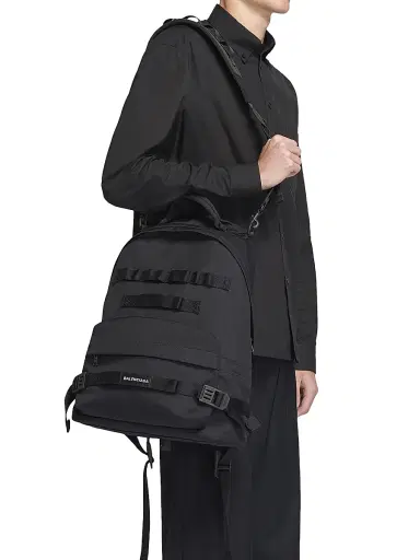Balenciaga Men's Army Medium Multicarry Backpack | Thumbnail 2 Balenciaga Men's Army Medium Multicarry Backpack | Thumbnail 2