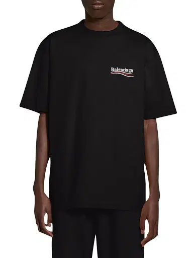 Balenciaga Men's Political Campaign T-Shirt Large Fit | Thumbnail 5 Balenciaga Men's Political Campaign T-Shirt Large Fit | Thumbnail 5