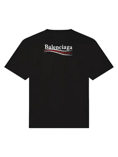 Balenciaga Men's Political Campaign T-Shirt Large Fit | Thumbnail 7 Balenciaga Men's Political Campaign T-Shirt Large Fit | Thumbnail 7