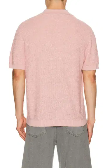 Theory Brenan Pacific Linen Polo | Thumbnail 2 Theory Brenan Pacific Linen Polo | Thumbnail 2
