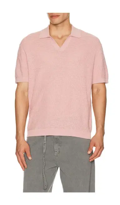 Theory Brenan Pacific Linen Polo | Thumbnail 5 Theory Brenan Pacific Linen Polo | Thumbnail 5