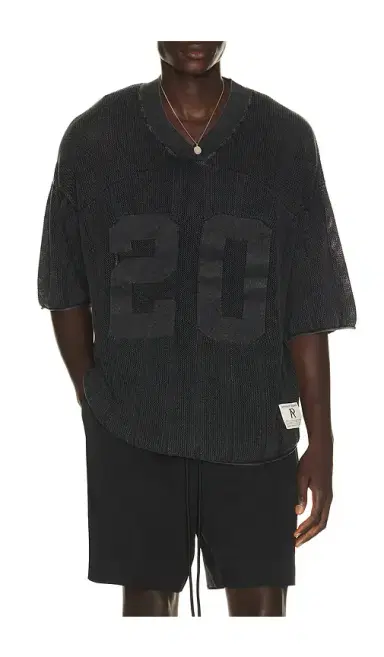 Represent Knitted Varsity Jersey | Thumbnail 6 Represent Knitted Varsity Jersey | Thumbnail 6