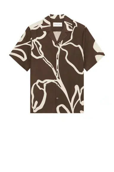 Frescobol Carioca Roberto Linen Short Sleeve Shirt Flor Printt | Thumbnail 4 Frescobol Carioca Roberto Linen Short Sleeve Shirt Flor Printt | Thumbnail 4
