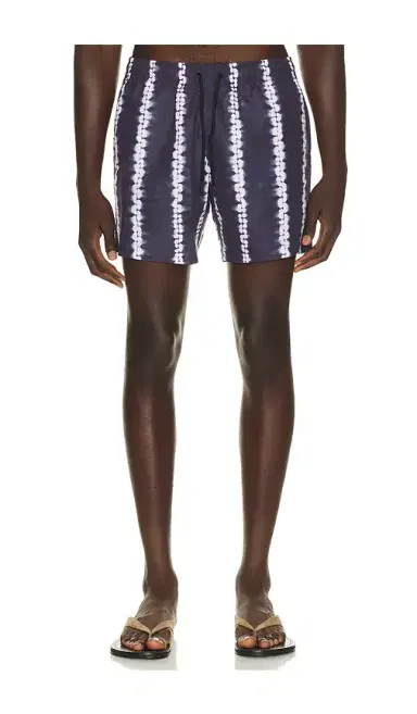 Commas Shibori Stripe Classic Swim Short | Thumbnail 5 Commas Shibori Stripe Classic Swim Short | Thumbnail 5
