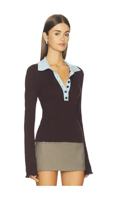 Joe's Jeans The Riley Polo Sweater | Thumbnail 2 Joe's Jeans The Riley Polo Sweater | Thumbnail 2