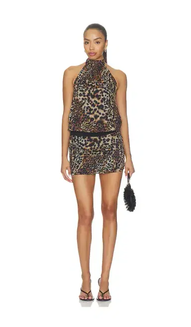 superdown Opal Halter Mini Dress | Thumbnail 1 superdown Opal Halter Mini Dress | Thumbnail 1