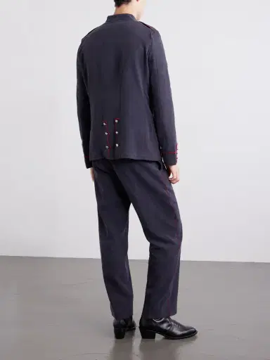 Enfants Riches Déprimés Fireman Linen Blazer - Men | Thumbnail 4 Enfants Riches Déprimés Fireman Linen Blazer - Men | Thumbnail 4