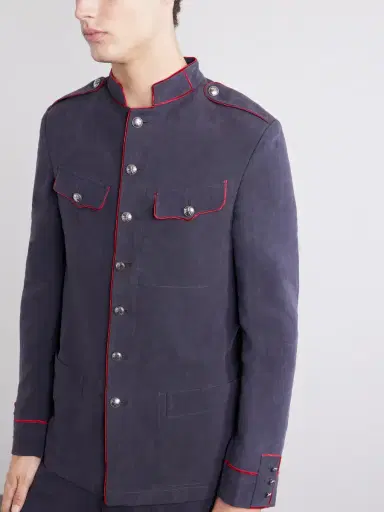 Enfants Riches Déprimés Fireman Linen Blazer - Men | Thumbnail 5 Enfants Riches Déprimés Fireman Linen Blazer - Men | Thumbnail 5