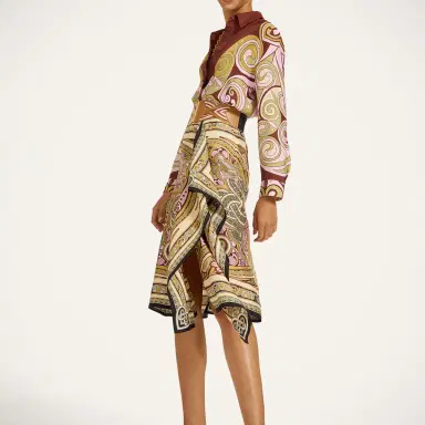 La DoubleJ Scarf Skirt | Thumbnail 3 La DoubleJ Scarf Skirt | Thumbnail 3