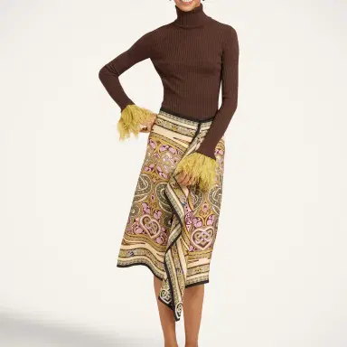 La DoubleJ Scarf Skirt | Thumbnail 5 La DoubleJ Scarf Skirt | Thumbnail 5