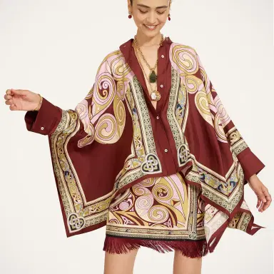 La DoubleJ Mini Foulard Skirt | Thumbnail 4 La DoubleJ Mini Foulard Skirt | Thumbnail 4