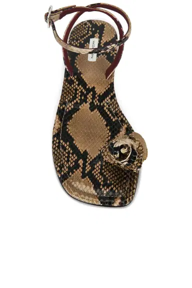 Magda Butrym Rose Sandal | Thumbnail 4 Magda Butrym Rose Sandal | Thumbnail 4