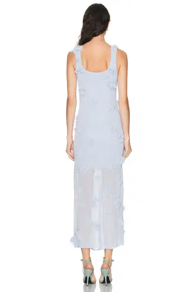 Simkhai Ivi Midi Dress | Thumbnail 3 Simkhai Ivi Midi Dress | Thumbnail 3