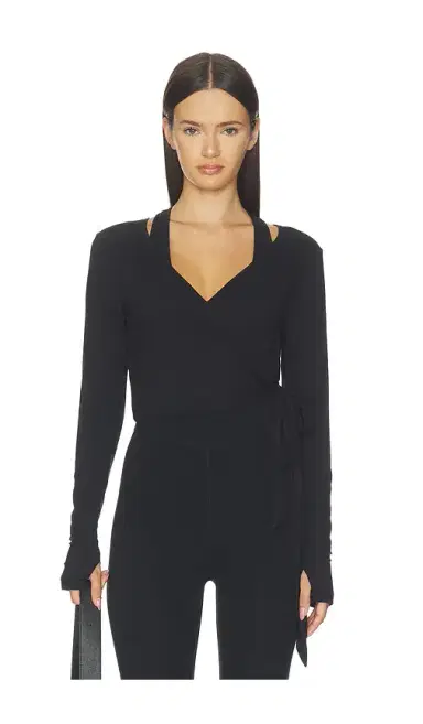 Splits59 Bella Ariweight Lite Wrap Top | Thumbnail 5 Splits59 Bella Ariweight Lite Wrap Top | Thumbnail 5