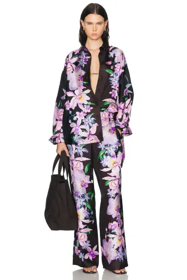 THE ATTICO Floral Pant | Thumbnail 5 THE ATTICO Floral Pant | Thumbnail 5