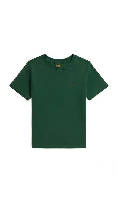 Polo Ralph Lauren Kids Short Sleeve Cotton Jersey Crewneck T-shirt | Thumbnail 1 Polo Ralph Lauren Kids Short Sleeve Cotton Jersey Crewneck T-shirt | Thumbnail 1