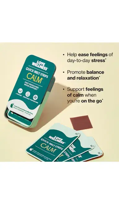 Love Wellness Quick Melt Strips Calm | Thumbnail 2 Love Wellness Quick Melt Strips Calm | Thumbnail 2