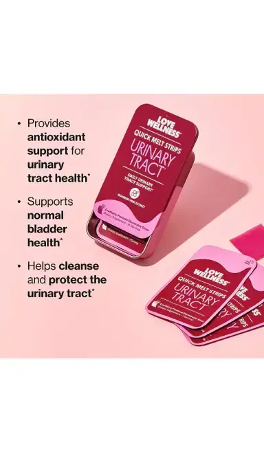 Love Wellness Quick Melt Strips Urinary Tract | Thumbnail 2 Love Wellness Quick Melt Strips Urinary Tract | Thumbnail 2