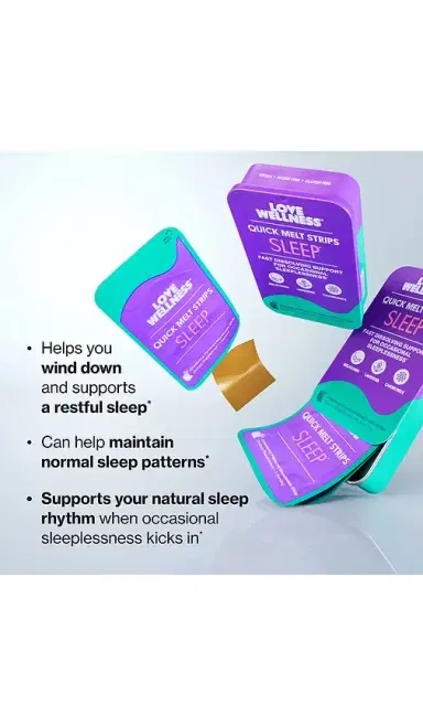Love Wellness Quick Melt Strips Sleep | Thumbnail 2 Love Wellness Quick Melt Strips Sleep | Thumbnail 2