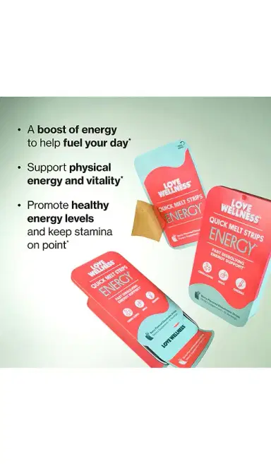 Love Wellness Quick Melt Strips Energy | Thumbnail 2 Love Wellness Quick Melt Strips Energy | Thumbnail 2