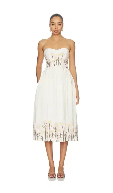 Agua by Agua Bendita Pruna Midi Dress | Thumbnail 1 Agua by Agua Bendita Pruna Midi Dress | Thumbnail 1