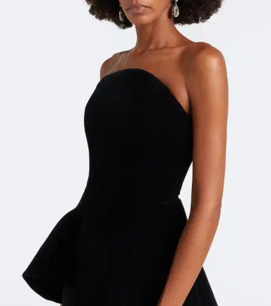 David Koma Peplum strapless gown | Thumbnail 6 David Koma Peplum strapless gown | Thumbnail 6