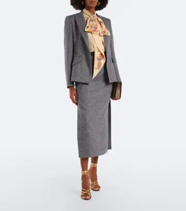 Etro Wool and silk-blend blazer | Thumbnail 6 Etro Wool and silk-blend blazer | Thumbnail 6