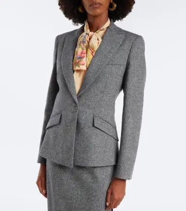 Etro Wool and silk-blend blazer | Thumbnail 7 Etro Wool and silk-blend blazer | Thumbnail 7